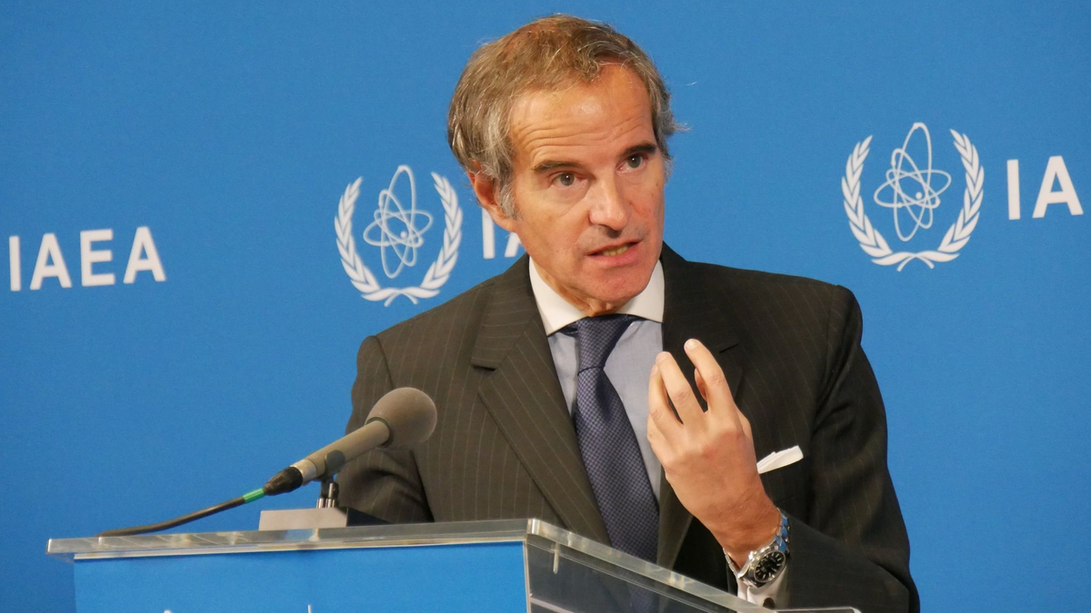 Grossi fordert den Iran eindringlich zur Kooperation auf. - Foto: Albert Otti/dpa