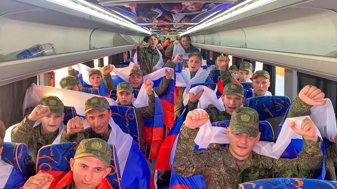 Russland und die Ukraine haben erneut Gefangene ausgetauscht. - Bild: -/Russian Defense Ministry Press Service/AP/dpa