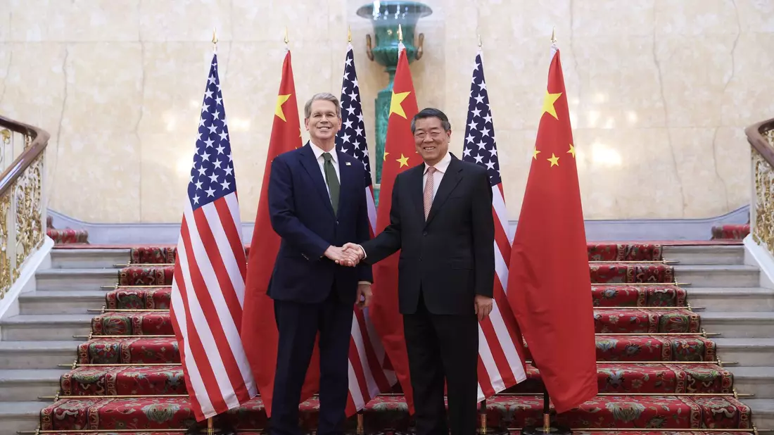 Delegationen der USA und China verhandelten zwei Tage in London. (Archivbild)  - Bild: Li Ying/XinHua/dpa
