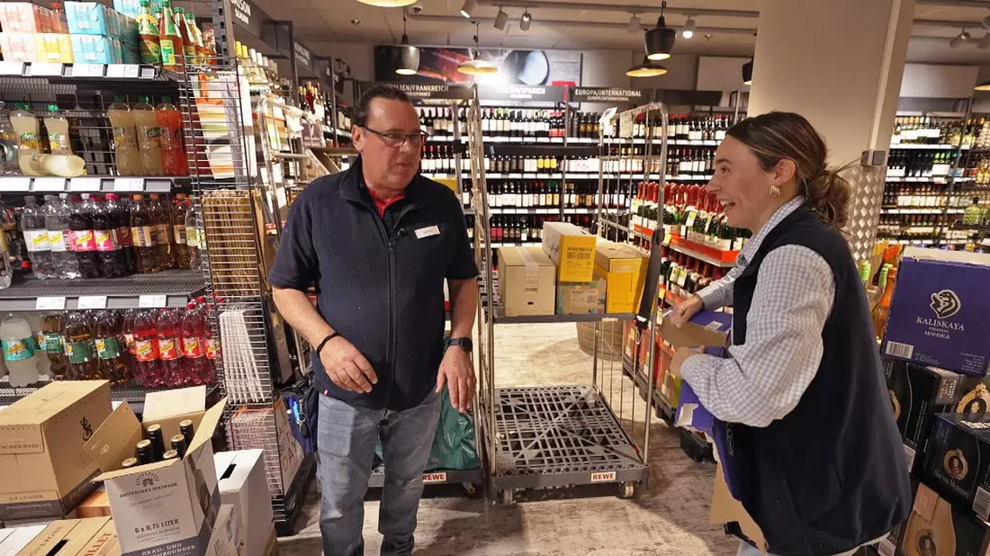 Diese Woche bei Unser Supermarkt - mit Herz und Humor: Alessia Herren im Supermarkt-Fieber - Bild: presseportal.de