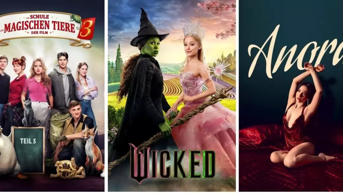 Rekordfilme starten bei Sky und WOW: Die Schule der magischen Tiere 3, Anora und Wicked - Bild: presseportal.de
