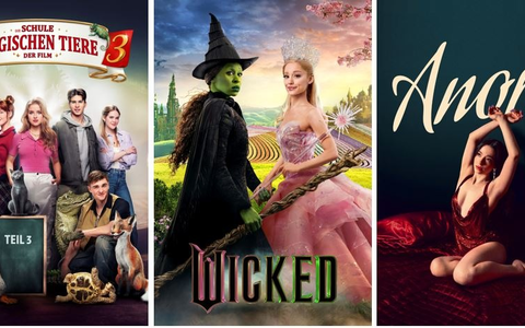 Rekordfilme starten bei Sky und WOW: Die Schule der magischen Tiere 3, Anora und Wicked - Foto: presseportal.de