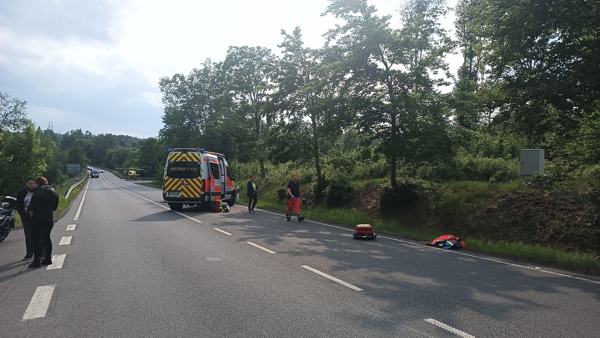 POL-GS: Polizeistation Braunlage: Verkehrsunfall auf der B27 Höhe Campingplatz - Foto: presseportal.de