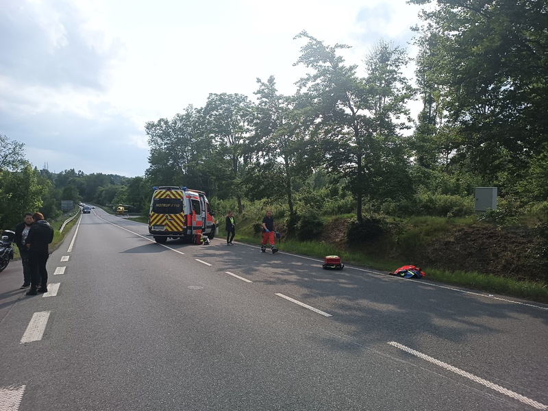 POL-GS: Polizeistation Braunlage: Verkehrsunfall auf der B27 Höhe Campingplatz - Foto: presseportal.de