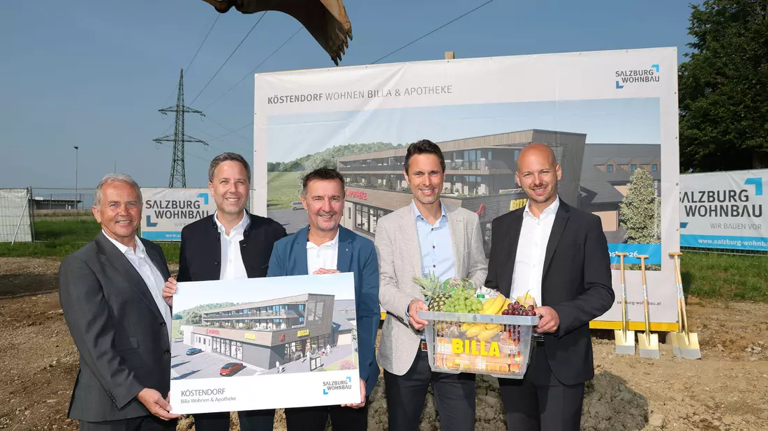 SWB - Köstendorf-Wohnen Billa - Bild: Neumayr über pressetext.de