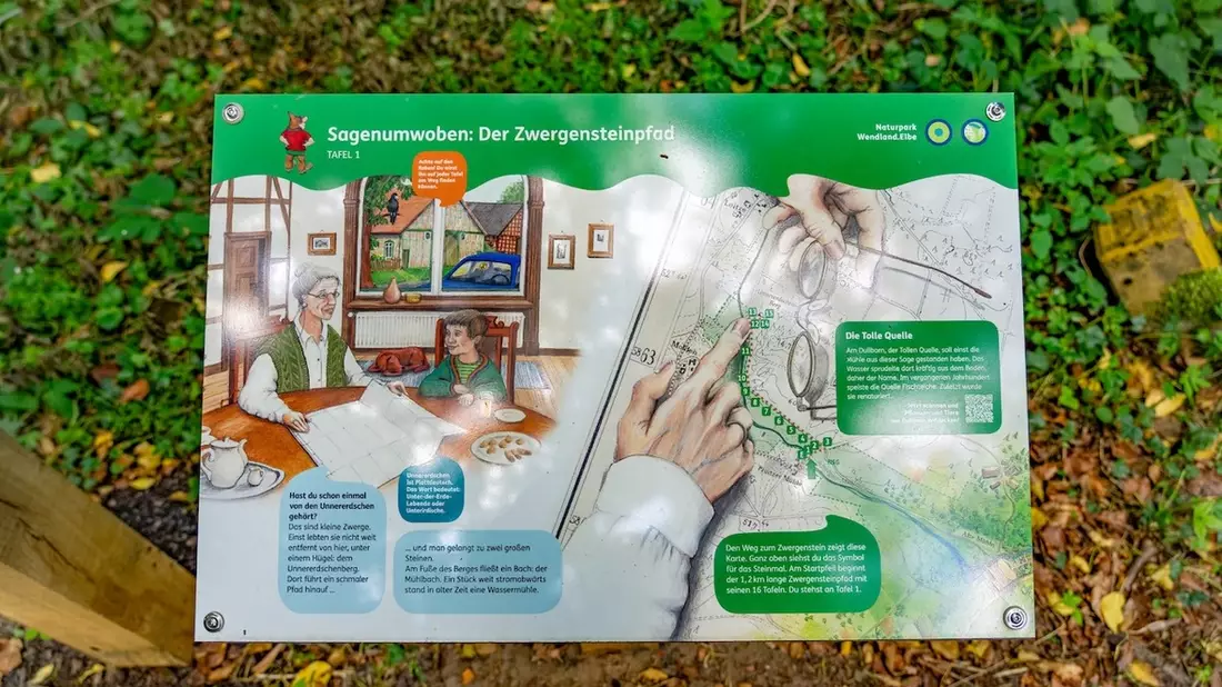Auf dem Zwergensteinpfad unterwegs: Märchenhaft wandern im Wendland - Bild: presseportal.de