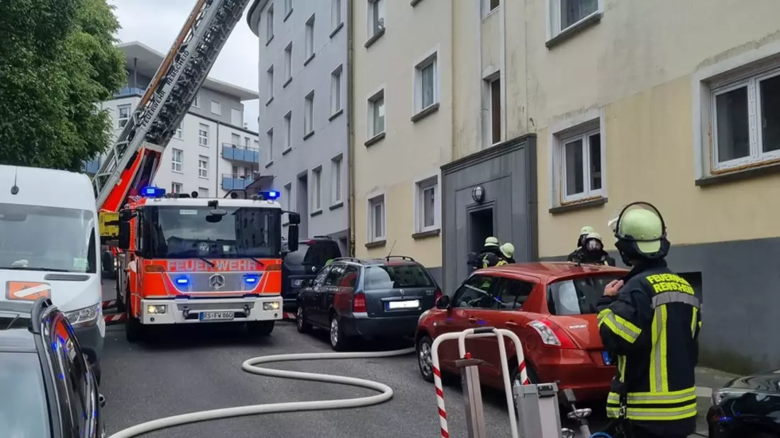 FW-RS: Zimmerbrand in der Remscheider Innenstadt - Bild: presseportal.de