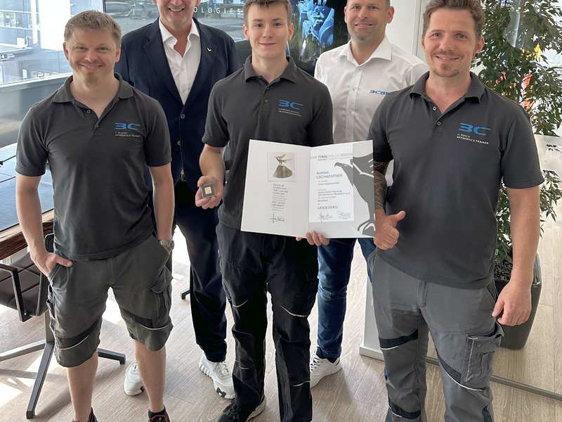 3CON-Landessieg bei Tyrol Skills - Foto: 3CON Anlagenbau GmbH über pressetext.de