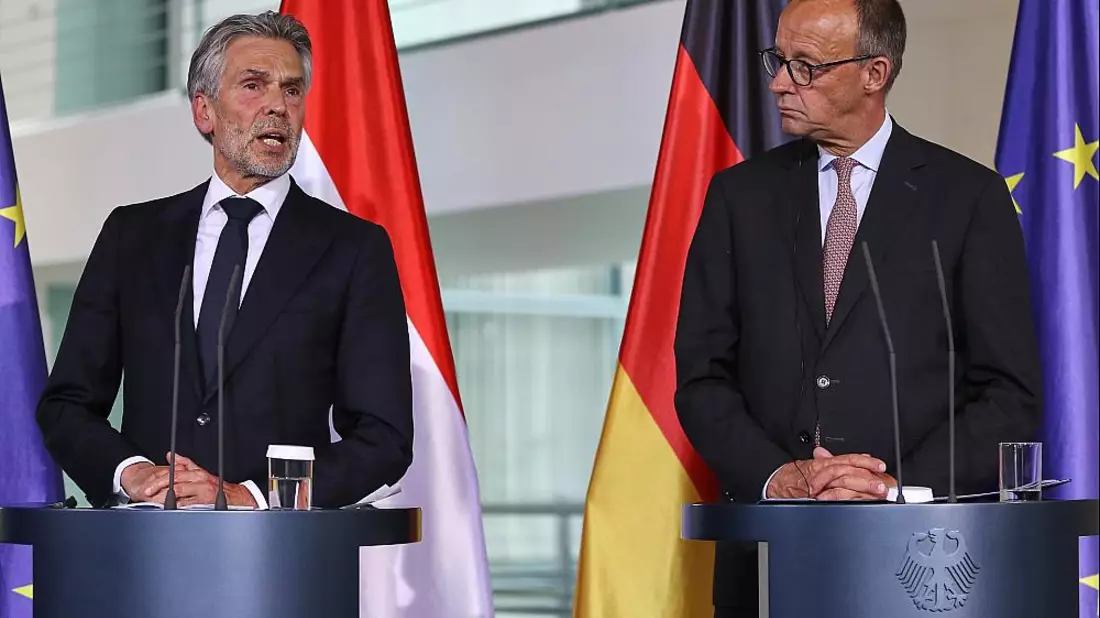 Dick Schoof und Friedrich Merz am 10.06.2025 - Bild: über dts Nachrichtenagentur