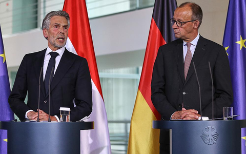 Dick Schoof und Friedrich Merz am 10.06.2025 - Foto: über dts Nachrichtenagentur