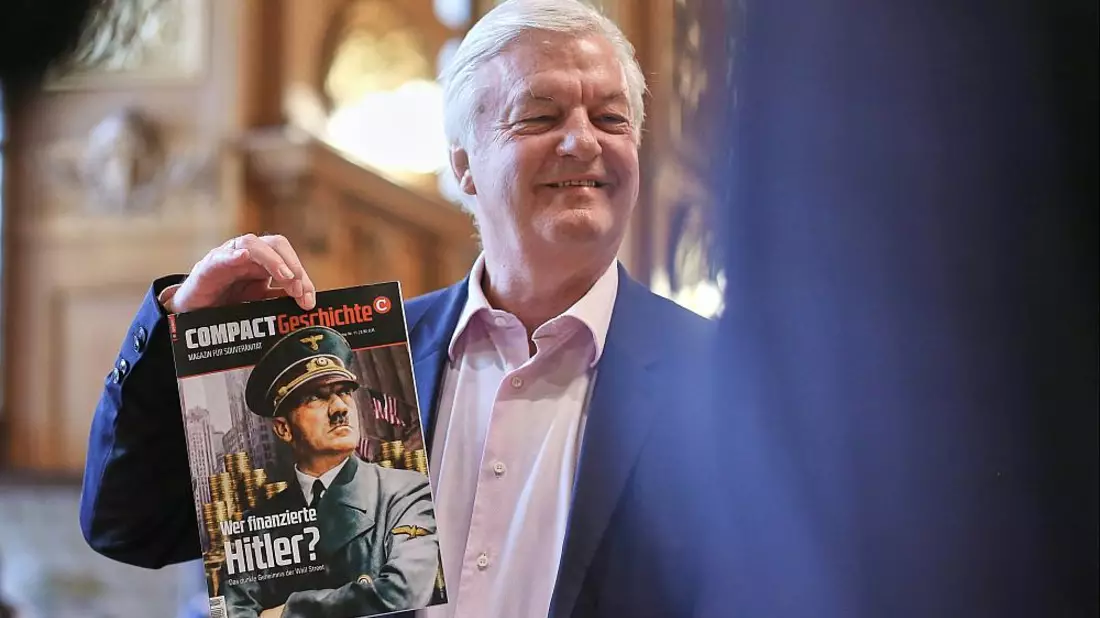 Jürgen Elsässer am 10.06.2025 - Bild: über dts Nachrichtenagentur