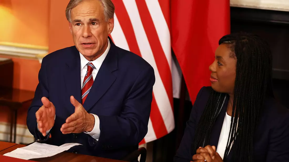 In Texas entschied sich Gouverneur Greg Abbott selbst, die Nationalgarde einzusetzen. (Archivbild) - Bild: Peter Nicholls/Pool Getty Images Europe/AP/dpa