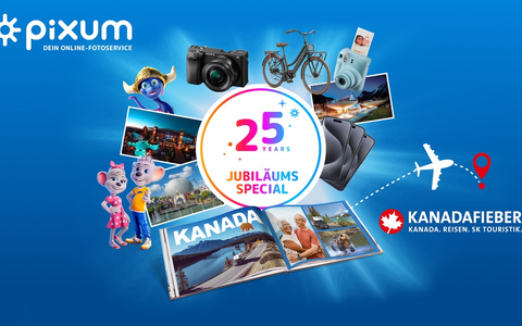 25 Jahre Pixum: Großes Gewinnspiel mit Preisen im Wert von 100.000 Euro startet - Foto: presseportal.de