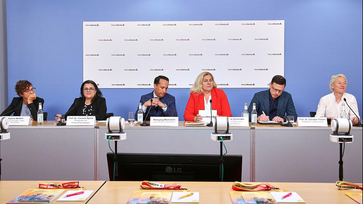 Pressekonferenz: MetallRente GmbH am 11.06.2025 - Foto: über dts Nachrichtenagentur