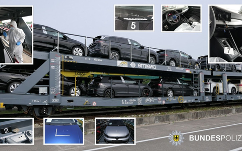 Bundespolizeidirektion München: Zeugenaufruf: 70.000 EUR Schaden an abgestelltem Autozug - Foto: presseportal.de