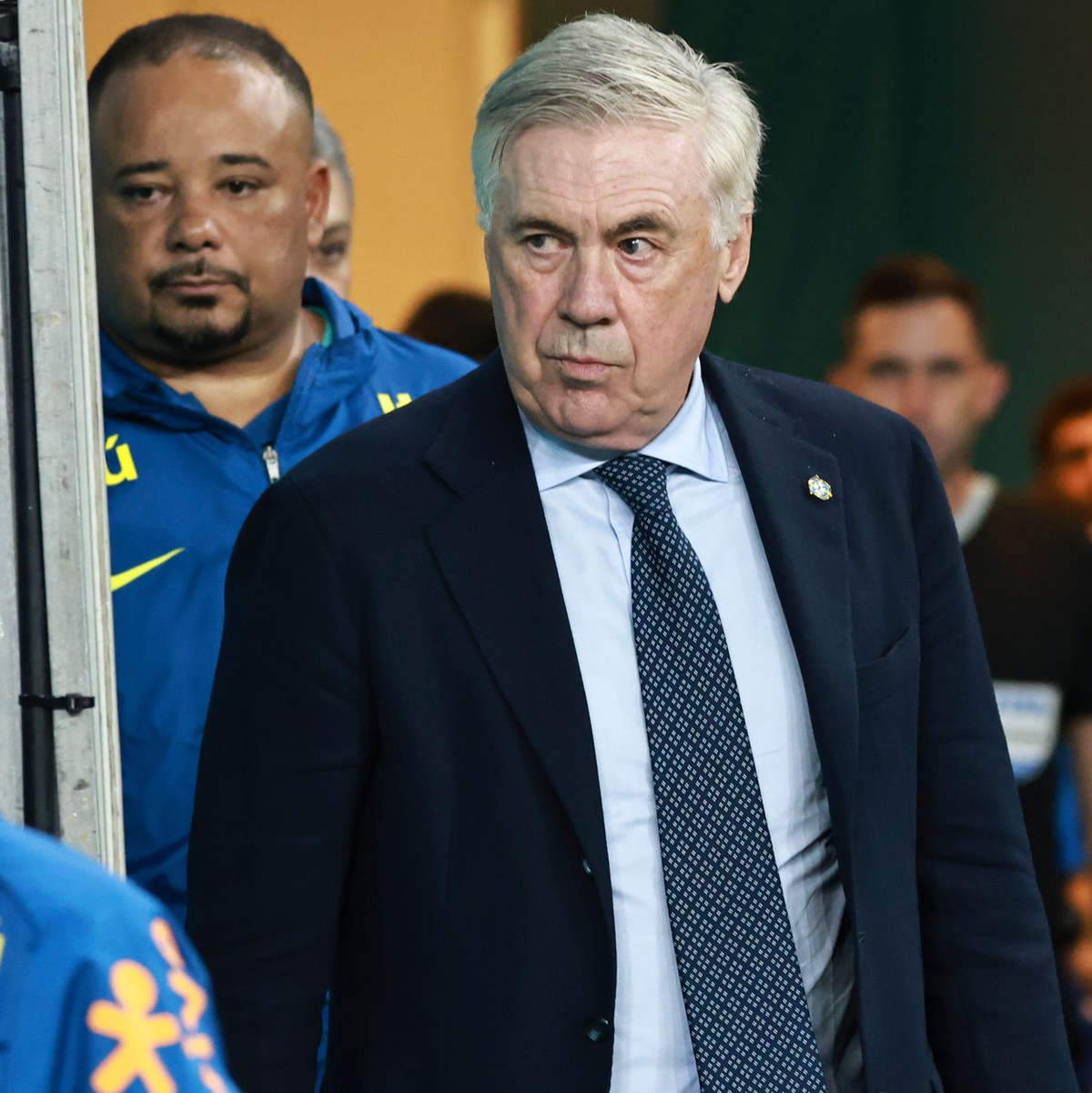 Trainer Carlo Ancelotti war nach der perfekten WM-Qualifikation zufrieden - Foto: Leco Viana, Leco Viana/TheNEWS2 via ZUMA Press Wire/dpa