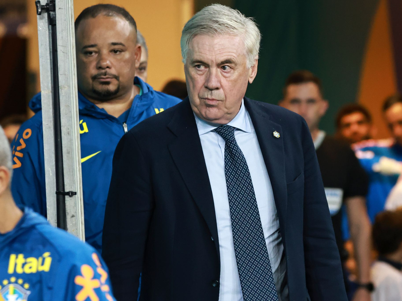 Trainer Carlo Ancelotti war nach der perfekten WM-Qualifikation zufrieden - Foto: Leco Viana, Leco Viana/TheNEWS2 via ZUMA Press Wire/dpa