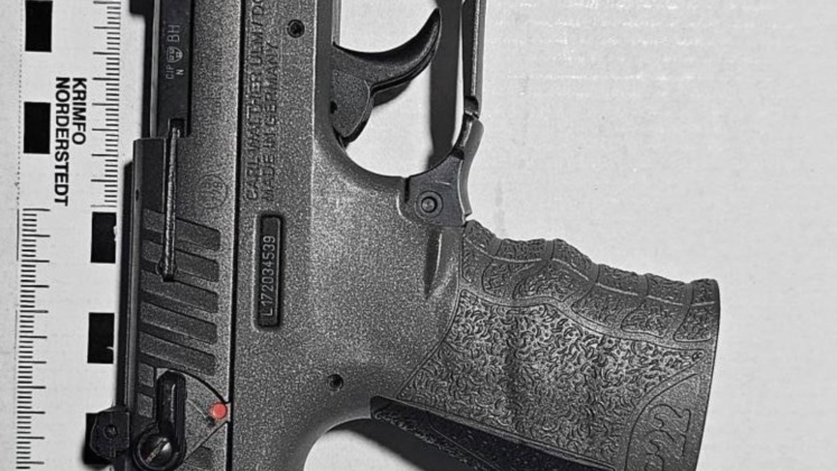 BPOL-H: Mit einer Schreckschusspistole im Handgepäck auf den Weg in den Urlaub - Foto: presseportal.de