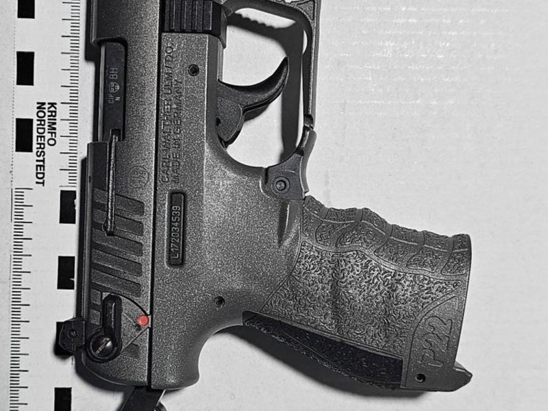 BPOL-H: Mit einer Schreckschusspistole im Handgepäck auf den Weg in den Urlaub - Foto: presseportal.de