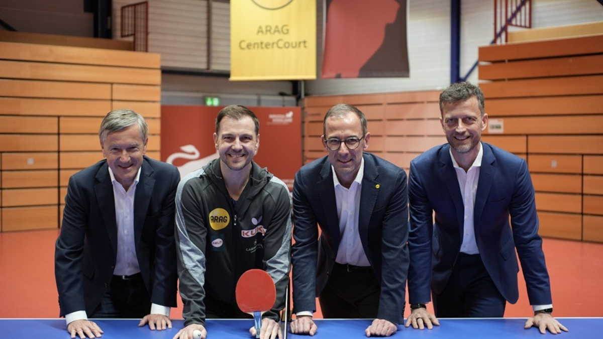 ARAG bleibt Hauptsponsor von Borussia Düsseldorf / Düsseldorfer Versicherungskonzern verlängert auch Partnerschaft mit Timo Boll - Foto: presseportal.de