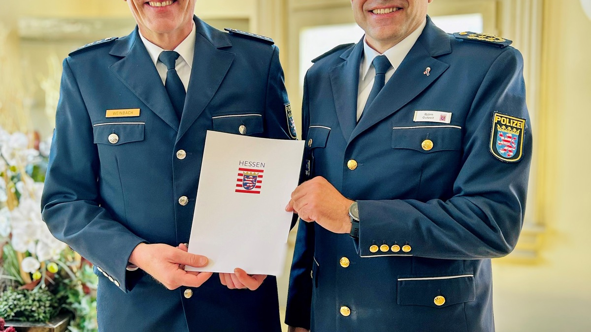 POL-DA: Lampertheim/Viernheim: Martin Weinbach ist der neue Chef der Polizeistation - Foto: presseportal.de