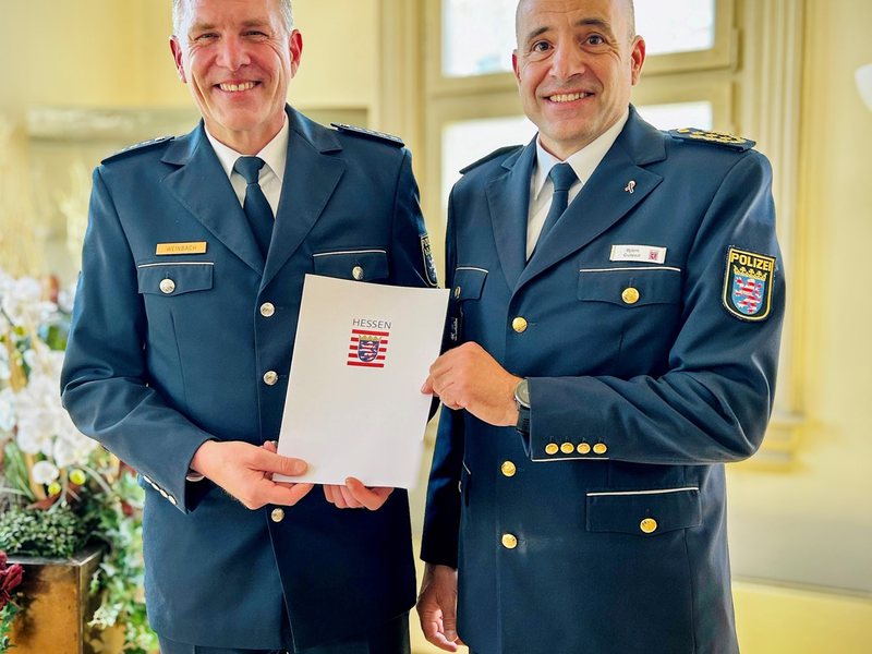 POL-DA: Lampertheim/Viernheim: Martin Weinbach ist der neue Chef der Polizeistation - Foto: presseportal.de