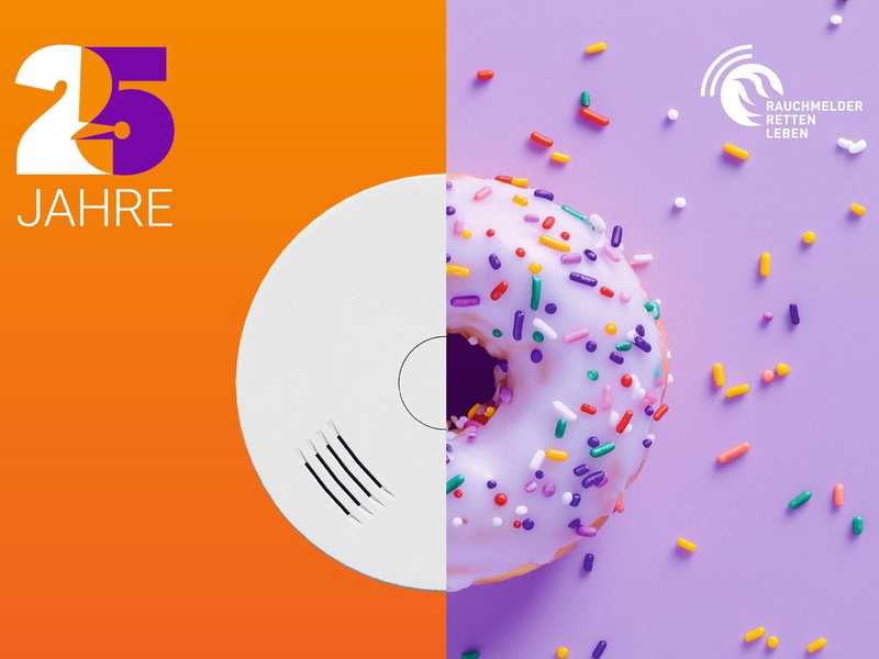 25 Jahre Rauchmelder retten Leben - Rauchmeldertag am Freitag, den 13. Juni 2025 thematisiert Nachholbedarf bei Wohneigentümern - Foto: presseportal.de