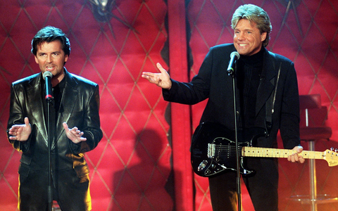 Dieter Bohlen meldet sich in ungewohnter Weise auf Instagram: Per KI lebt das einstige Erfolgsduo mit Thomas Anders wieder auf.  - Foto: Katja Lenz/dpa