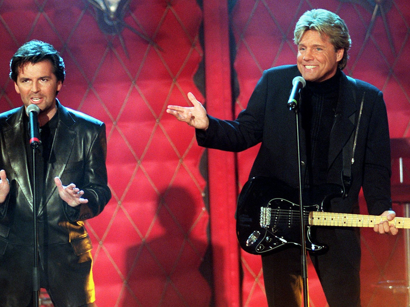 Dieter Bohlen meldet sich in ungewohnter Weise auf Instagram: Per KI lebt das einstige Erfolgsduo mit Thomas Anders wieder auf.  - Foto: Katja Lenz/dpa