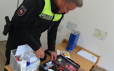 POL-EL: Nordhorn - Kleine Spürnasen ermitteln - Foto: presseportal.de