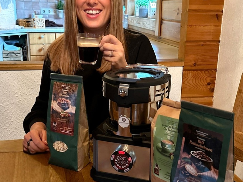 Neuer Röstvollautomat Premium von MyHomeRoast für ZUHAUSE - Foto: presseportal.de