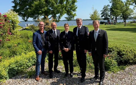 POL-OLD: +++ Neue Leitung beim Polizeikommissariat Bad Zwischenahn +++ Polizeipräsident Andreas Sagehorn überträgt die Führung an Polizeioberrätin Eva Birkholz +++ - Foto: presseportal.de