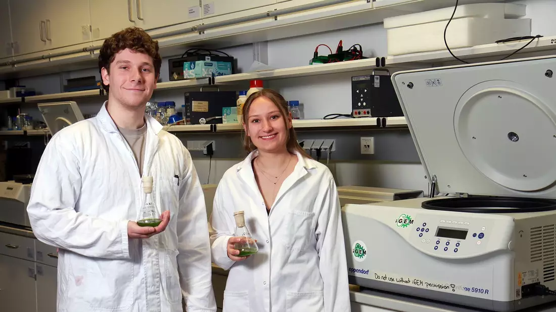 Schon früh im Studium mitten in der Krebsforschung: Studentisches Team stellt sich internationalem Wettbewerb - Bild: presseportal.de