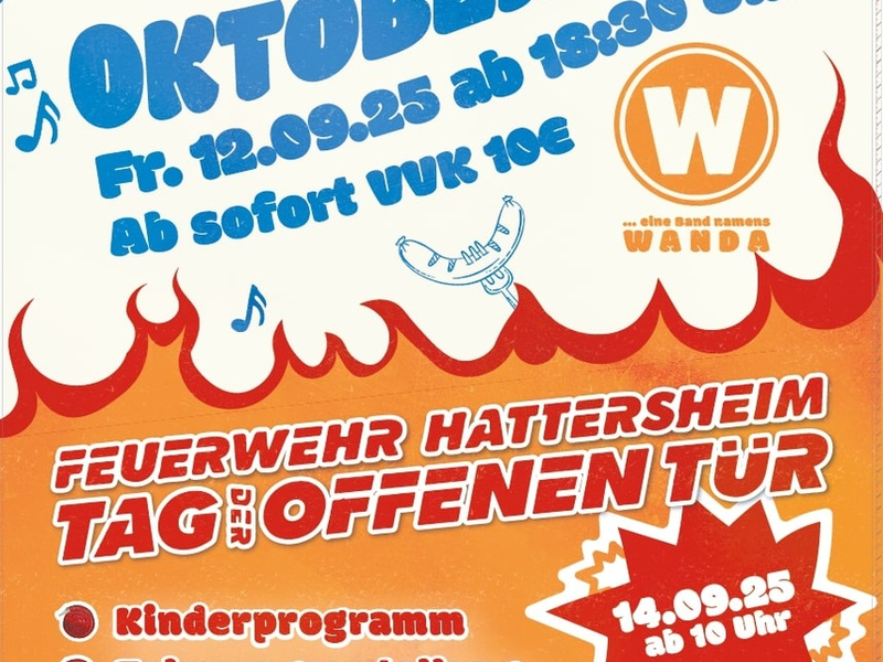 Feuerwehr MTK: Sommer, Cocktails und Blaulicht-Erlebnisse: Die Feuerwehr-Veranstaltungen 2025 in Hattersheim am Main - Foto: presseportal.de