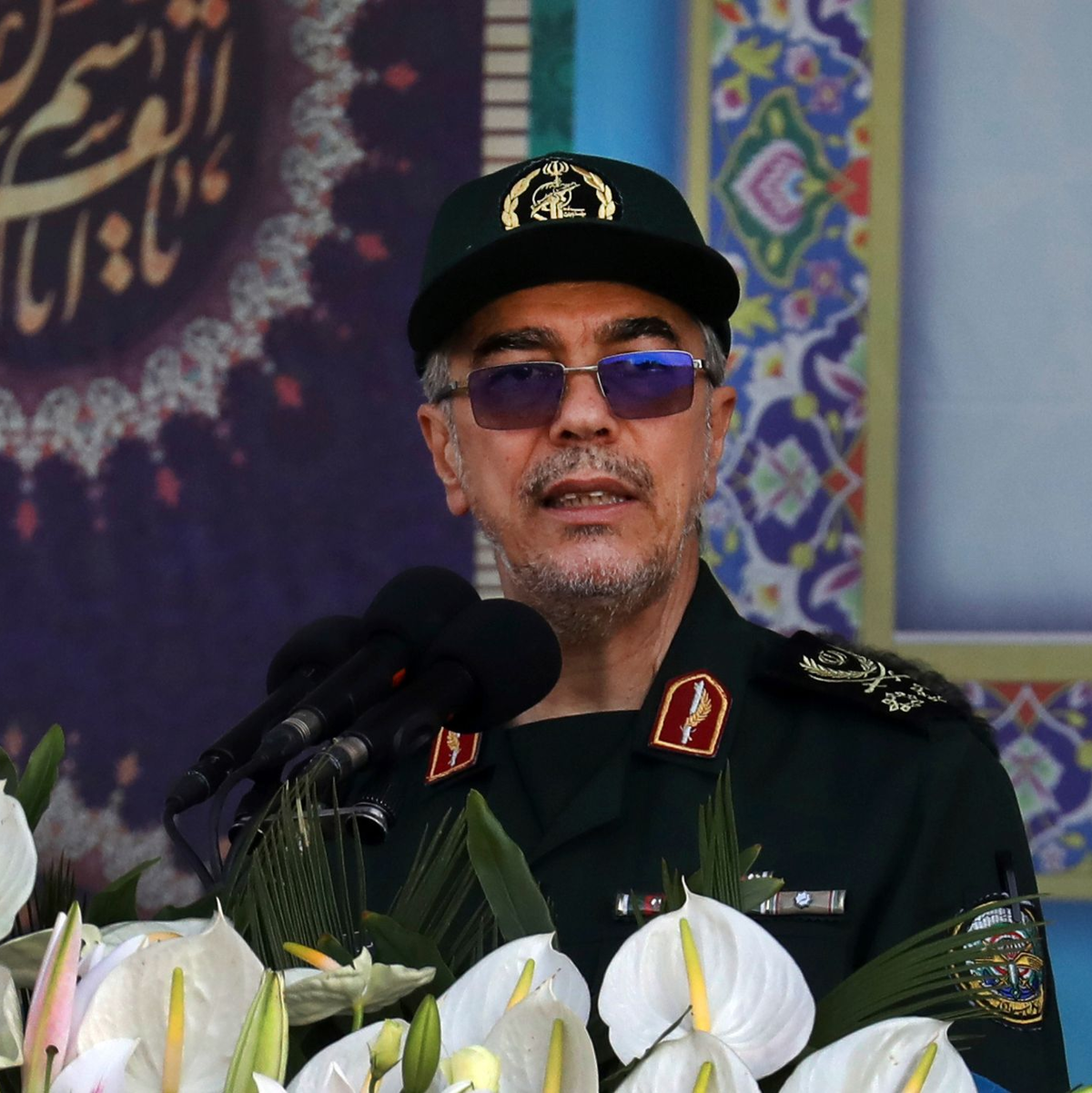 Der Generalstabschef der iranischen Streitkräfte, General Mohammed Bagheri, wurde getötet. (Archivbild) - Foto: Vahid Salemi/AP/dpa