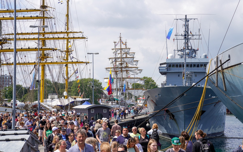 Nach Hause kommen, Loslassen und Erleben - Die Deutsche Marine auf der Kieler Woche - Foto: presseportal.de