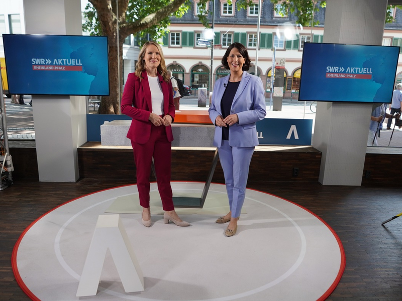 SWR Aktuell Sommerinterview RP mit Wirtschaftsministerin Daniela Schmitt (FDP) - Foto: presseportal.de