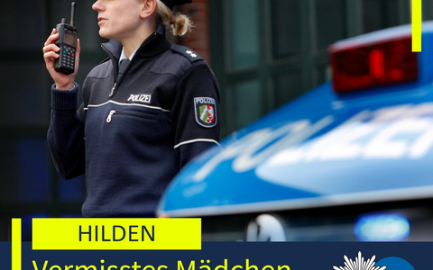 POL-ME: Vermisste 11-Jährige wohlbehalten zurückgekehrt - 2506063 - Foto: presseportal.de