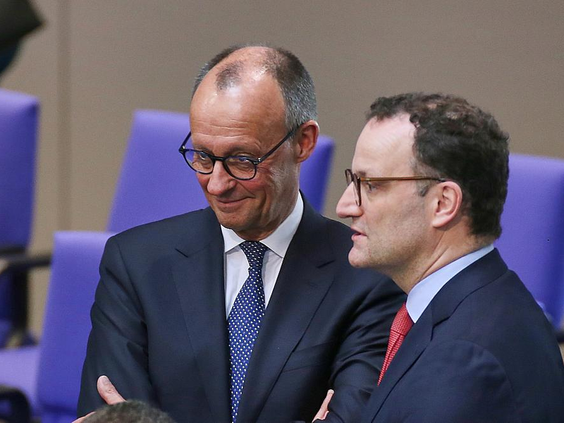 Friedrich Merz und Jens Spahn (Archiv) - Foto: über dts Nachrichtenagentur