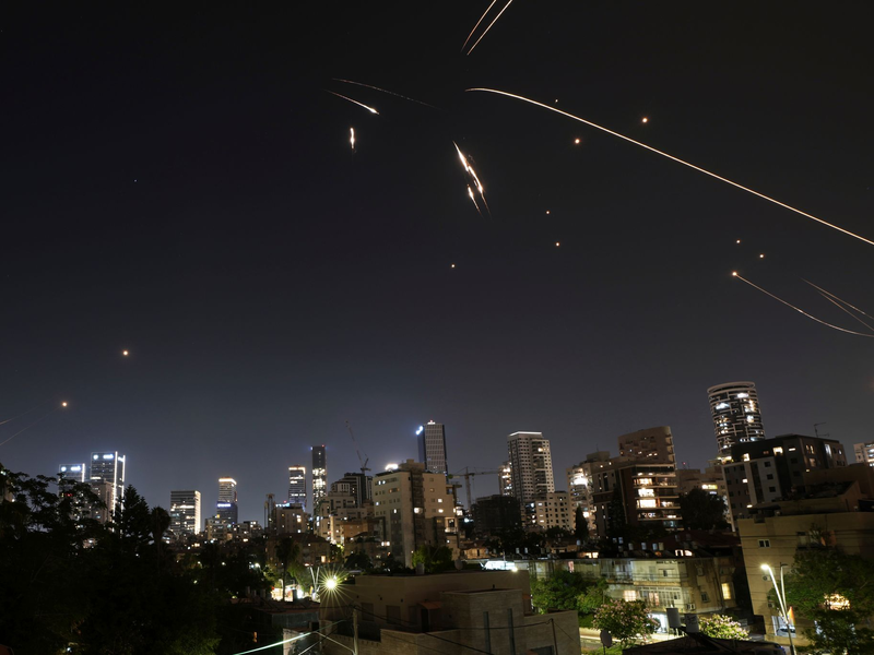 Neuer iranischer Angriff auf Israel.  - Foto: Oded Balilty/AP/dpa