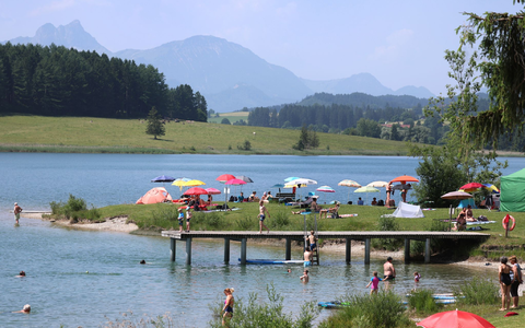 «Das wird definitiv am Sonntag nicht getoppt», sagte der DWD-Sprecher. - Foto: Karl-Josef Hildenbrand/dpa «Das wird definitiv am Sonntag nicht getoppt», sagte der DWD-Sprecher. - Foto: Karl-Josef Hildenbrand/dpa