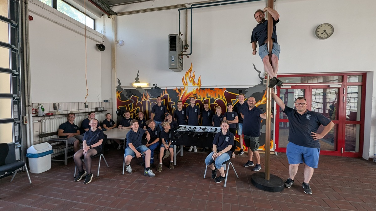 FW-KLE: Jugendfeuerwehr Bedburg-Hau besucht bekannte Drehkulisse der WDR-Serie 