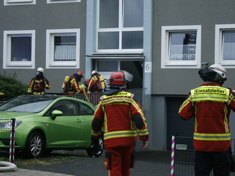FW Düren: Balkonbrand - Foto: presseportal.de