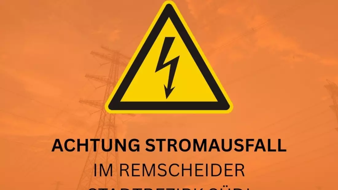 FW-RS: Stromausfall im Remscheider Stadtbezirk Süd - Bild: presseportal.de