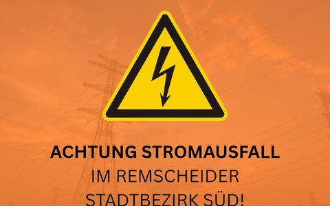 FW-RS: Stromausfall im Remscheider Stadtbezirk Süd - Foto: presseportal.de