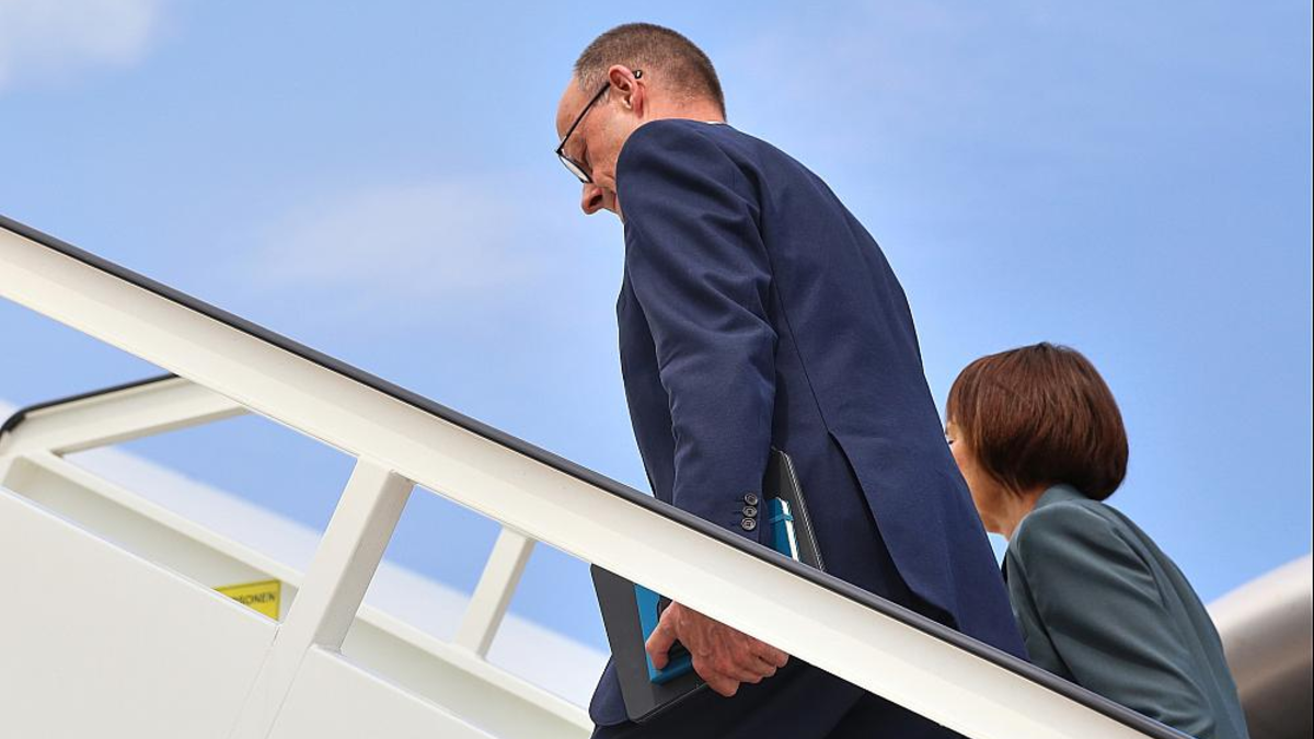 Friedrich Merz und Charlotte Merz am 15.06.2025 - Foto: über dts Nachrichtenagentur
