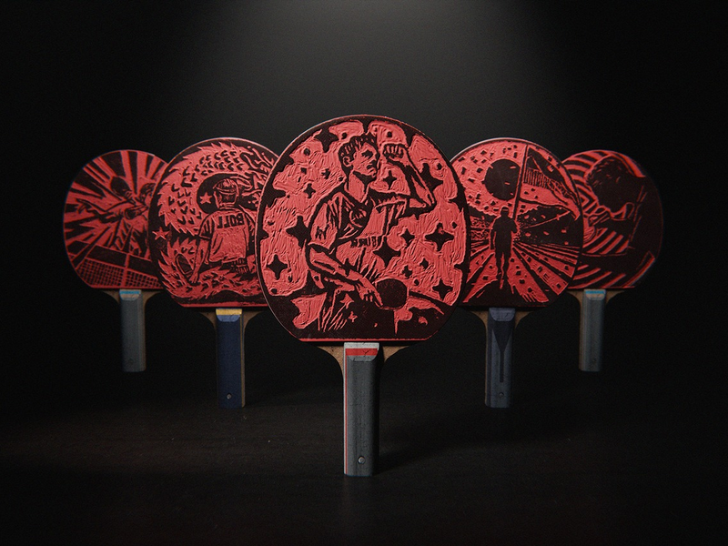 Timo Boll beendet Karriere: Kunstprojekt würdigt Erfolge des Rekord-Europameisters - Foto: presseportal.de