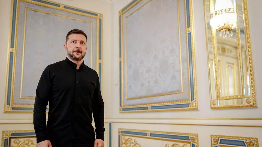 Der ukrainische Präsident Wolodymyr Selenskyj fordert schärfere Sanktionen gegen Russland. (Archivbild) - Bild: Kay Nietfeld/dpa