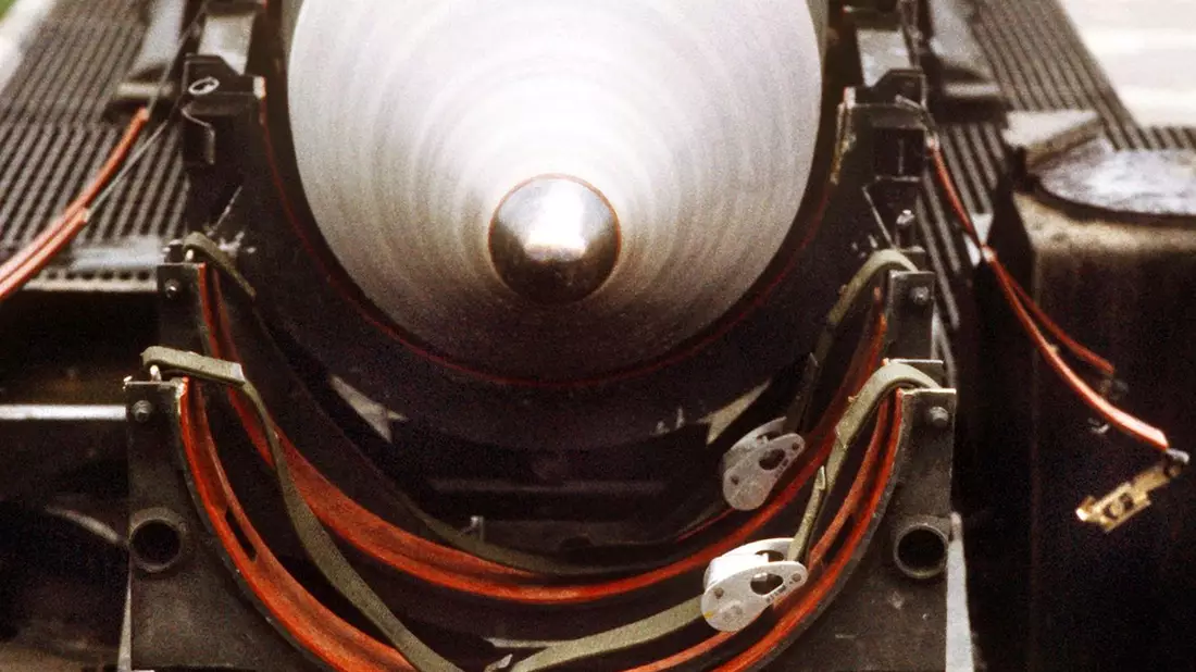 Eine US-Rakete mit einer Atomkopfattrappe. (Archivbild) - Bild: Rüdiger Schrader/dpa