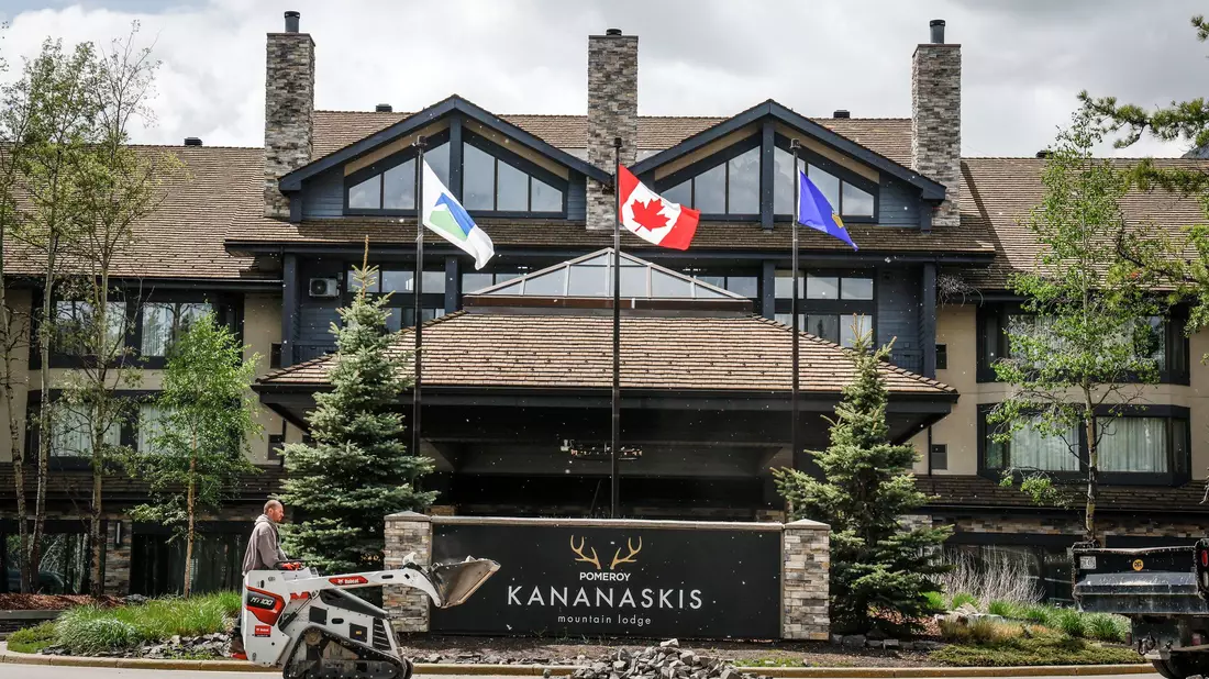 In diesem Hotel treffen sich die Staats- und Regierungschefs. (Archivbild) - Bild: Jeff McIntosh/The Canadian Press/dpa